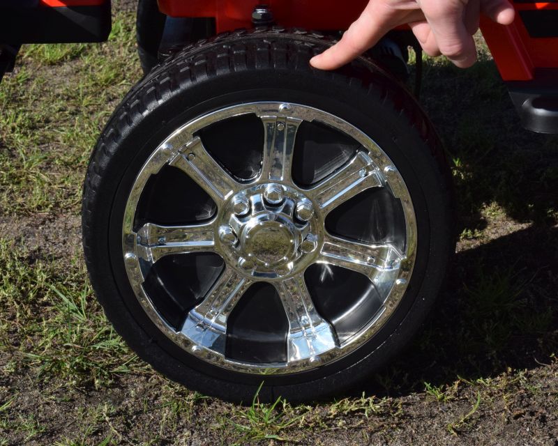 MEGA JEEP SUNSHINE, NAPĘD 4X4, 2X12V, WOLNY START/ MIĘKKIE KOŁA, BLUETOOTH, RADIO EXCLUSIVE/2388 - obrazek 3