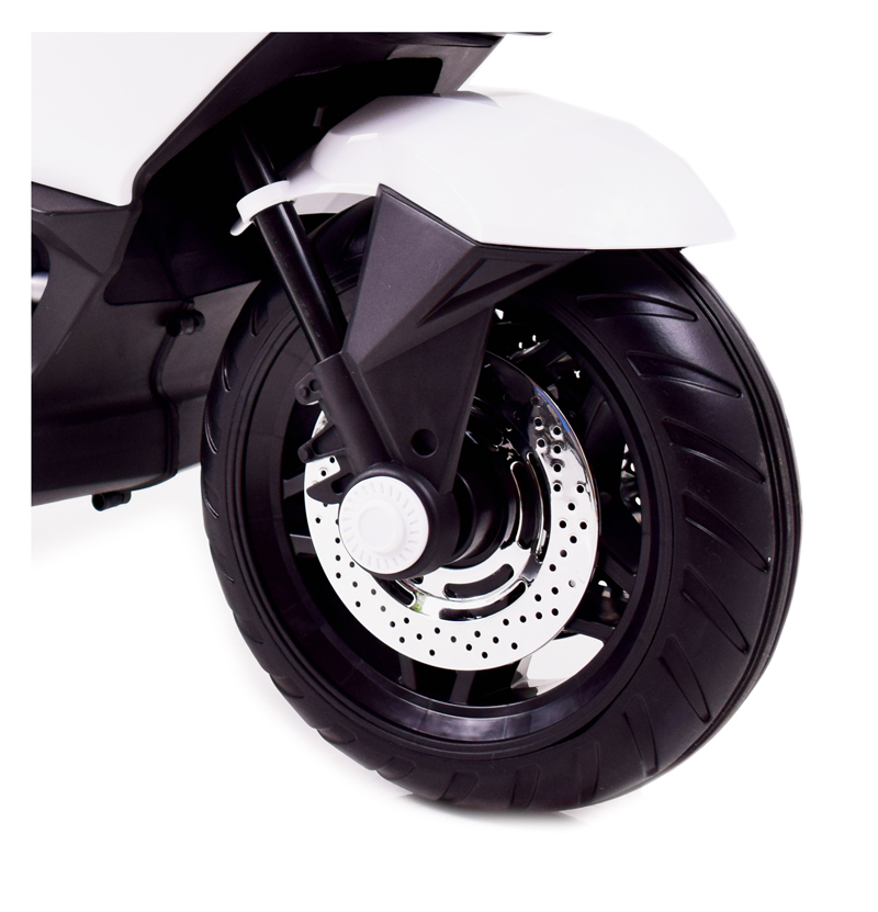 MEGA MOTOR Z GAZEM W RĄCZCE, HAMULCEM, KOŁA EVA/XMX609 - obrazek 8
