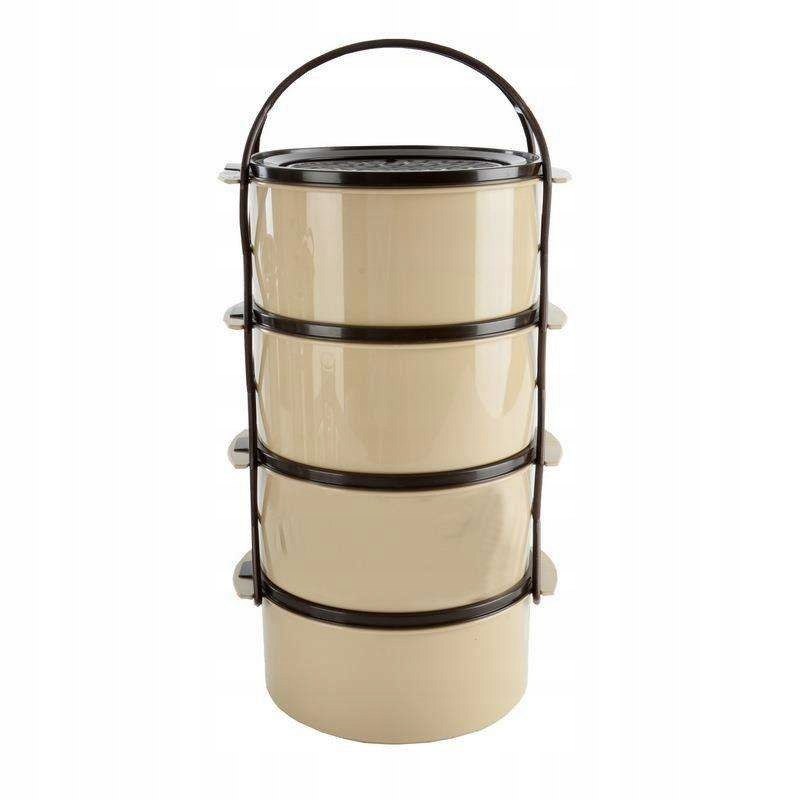 4-poziomowa Menażka Obiadowa Plastikowa ORION 4x1,5 L - obrazek 2