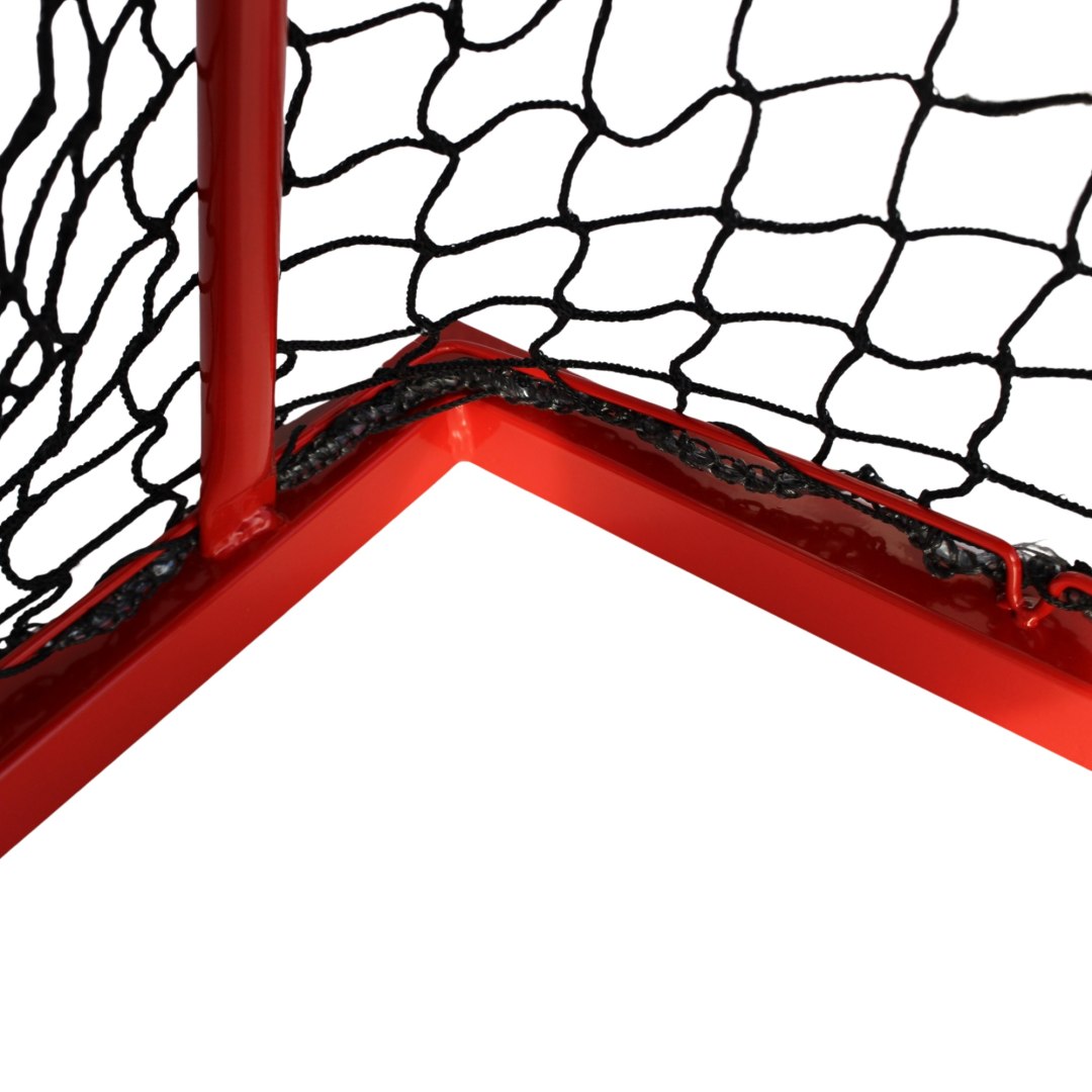 Bramka do Unihokeja Floorballu z Siatką MASTER Training Junior Metal 90x60 - obrazek 3