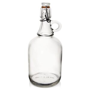 Butelka Szklana ORION z Klipsem 500 ml Retro Karafka na Wino Nalewki Napoje