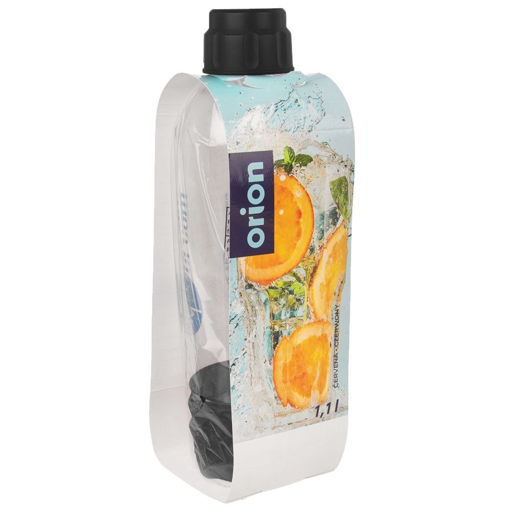 Butelka na Wodę do Saturatora ORION AQUADREAM 1,1 L Czarna Szczelna - obrazek 2