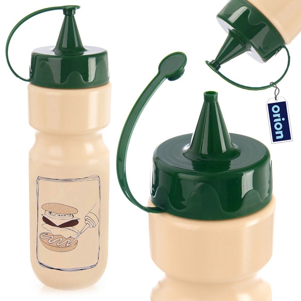 Butelka ORION do Sosów Majonezu 680 ml Kremowa z Dozownikiem - obrazek 4