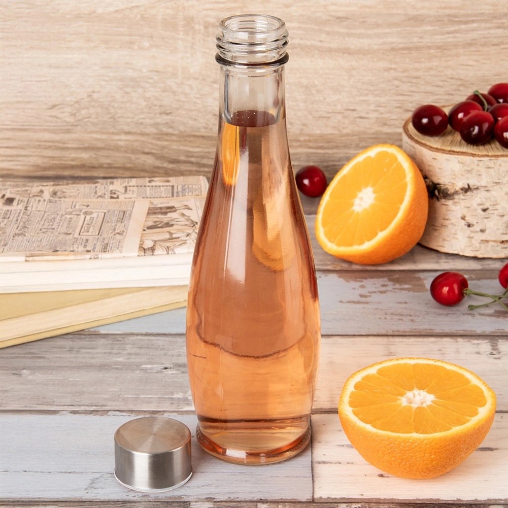 Butelka Szklana ORION 480 ml Borokrzemowe Szkło z Silikonowym Spodem - obrazek 2