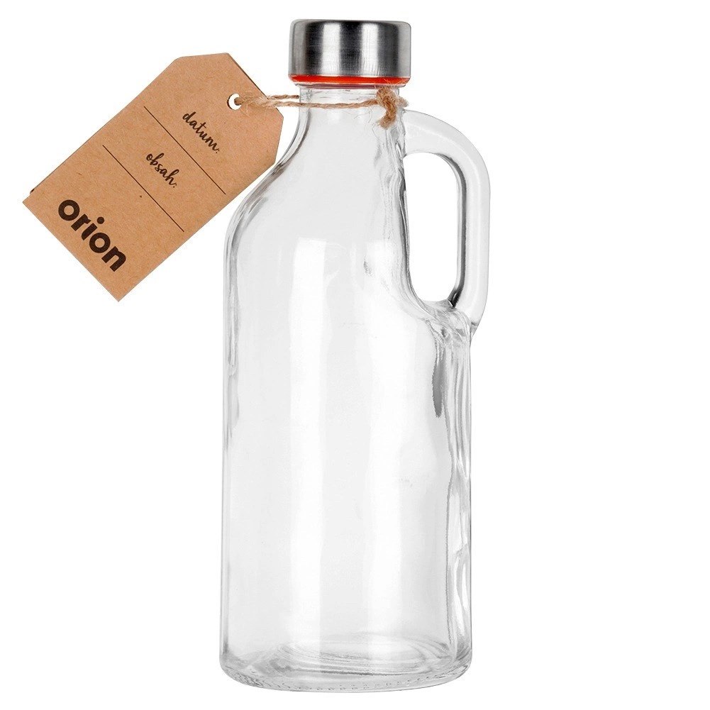Butelka Szklana z Uchwytem ORION 550 ml Szczelna Retro do Zmywarki - obrazek 5