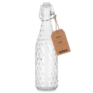 Butelka Szklana ORION z Klipsem 500 ml Retro Karafka Dekoracyjna na Nalewki