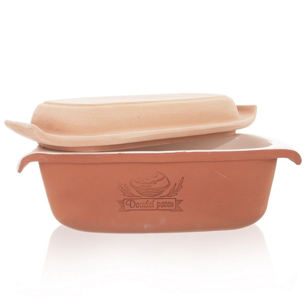 Forma do chleba ceramiczna z pokrywką 33 cm - obrazek 2
