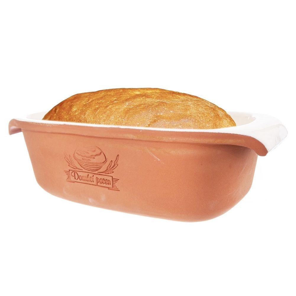 Forma do chleba ceramiczna z pokrywką 33 cm - obrazek 4