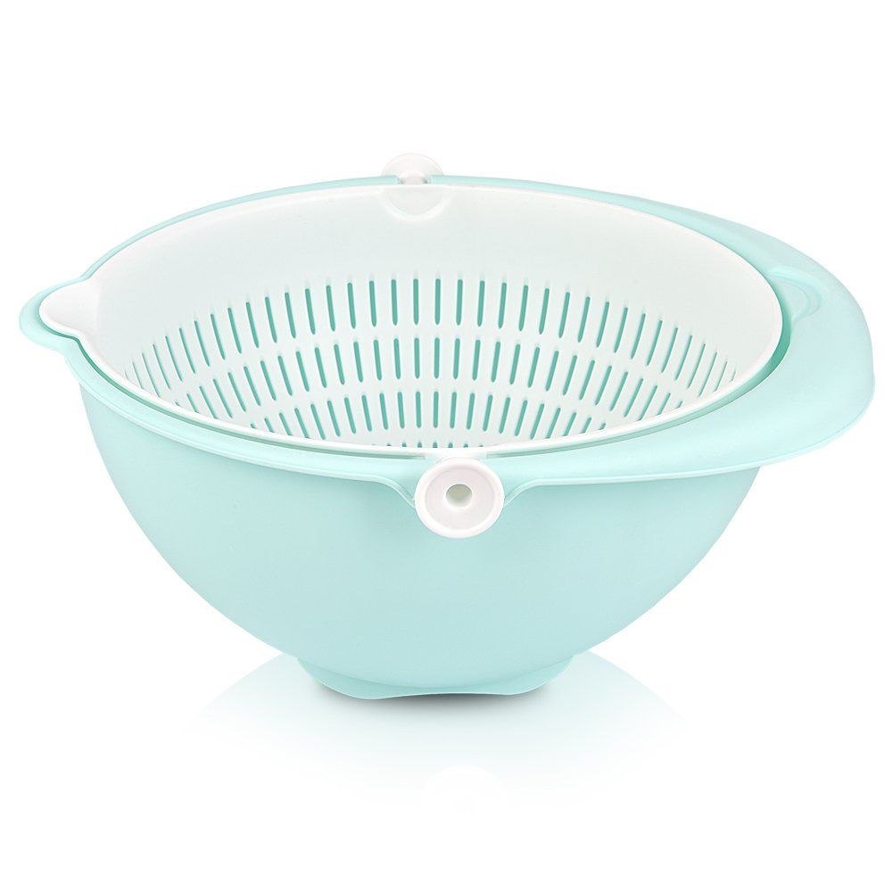 Miska z Obrotowym Cedzakiem ORION 25 cm Bez BPA do Mycia i Odcedzania - obrazek 2