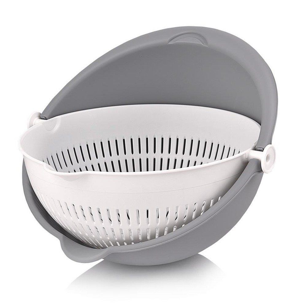 Miska z Obrotowym Cedzakiem ORION 25 cm Bez BPA do Mycia i Odcedzania - obrazek 5
