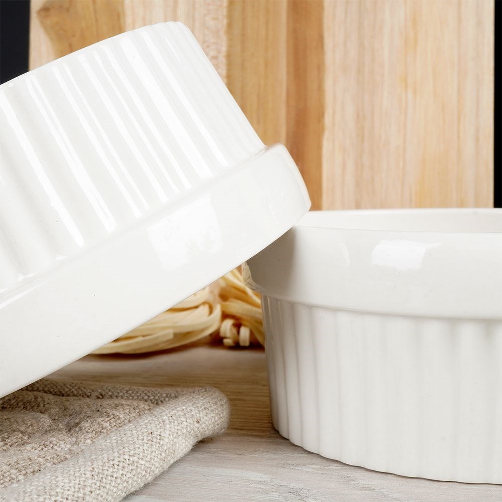 Miseczki do Zapiekania 170 ml Ceramiczne Zestaw 2 szt EXCELLENT HOUSEWARE - obrazek 5