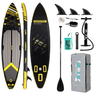 Deska do Pływania Sup Paddleboard Zestaw 7w1 KUBISPORT 350 x 84 x 15 cm
