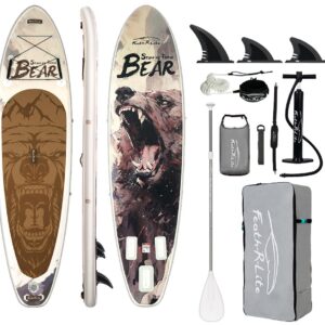 Deska do Pływania Sup Paddleboard Zestaw 7w1 KUBISPORT 350 x 90 x 15 cm