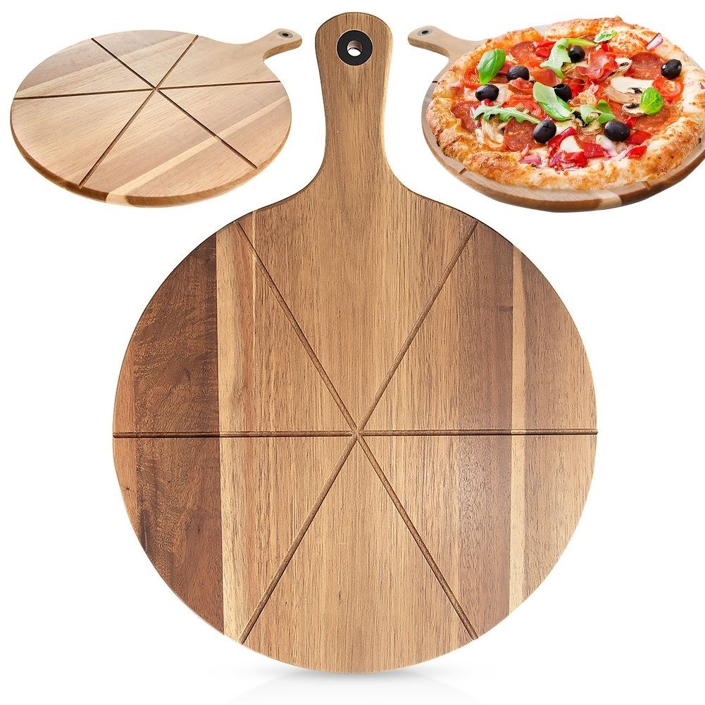 Deska do Pizzy Drewniana ORION 43,5x32 cm - obrazek 5