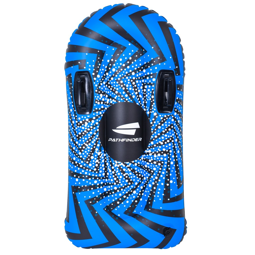 Dmuchane Sanki Ślizgacze AVENLI Snow Tube 97x54 cm Z Uchwytami - obrazek 2