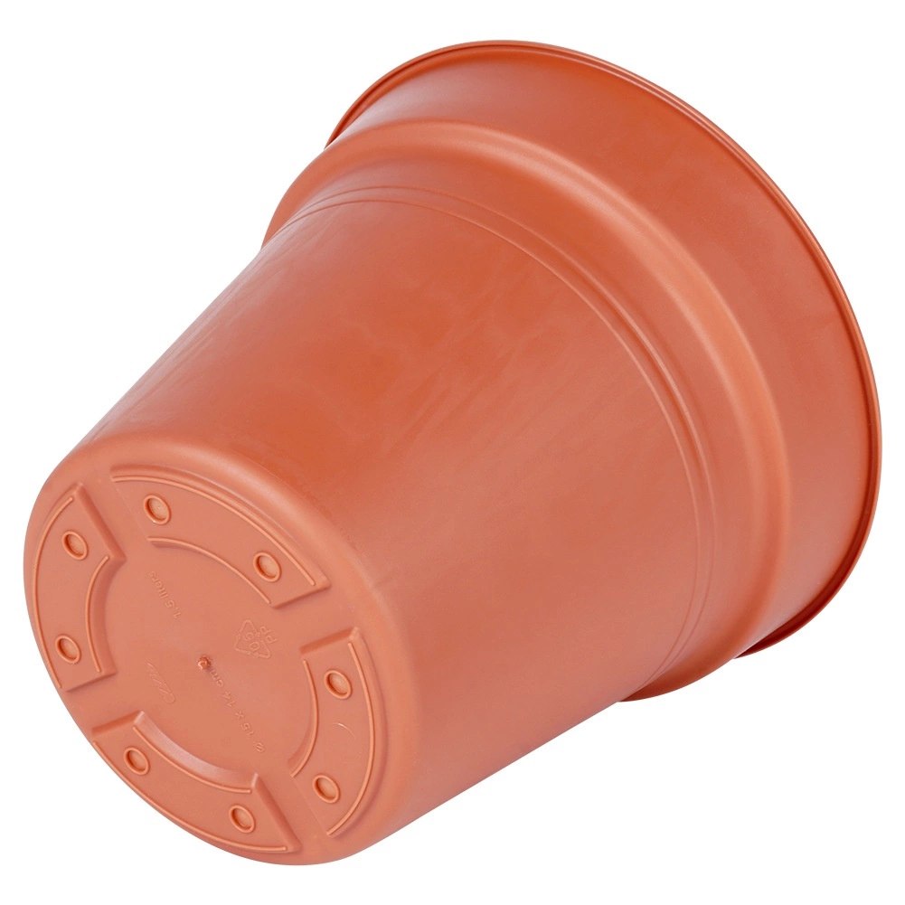 Zestaw Doniczek Okrągłych PROGARDEN 15 cm 3 szt. Ceglane Klasyczne - obrazek 6