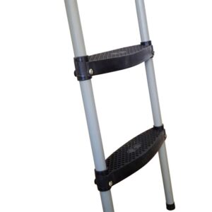 Drabinka Schodki do Trampoliny Metalowa 2 Stopnie KUBISPORT 183-305 cm