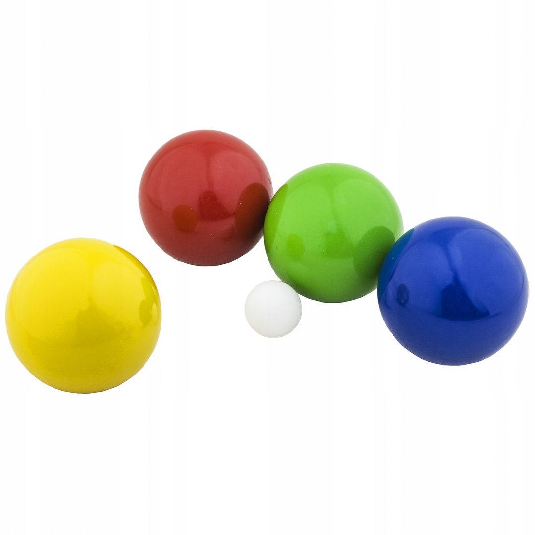 Drewniane Kule do Gry 8 szt. - Boule, Bule, Petanque LONDERO 100 mm w Walizce - obrazek 2