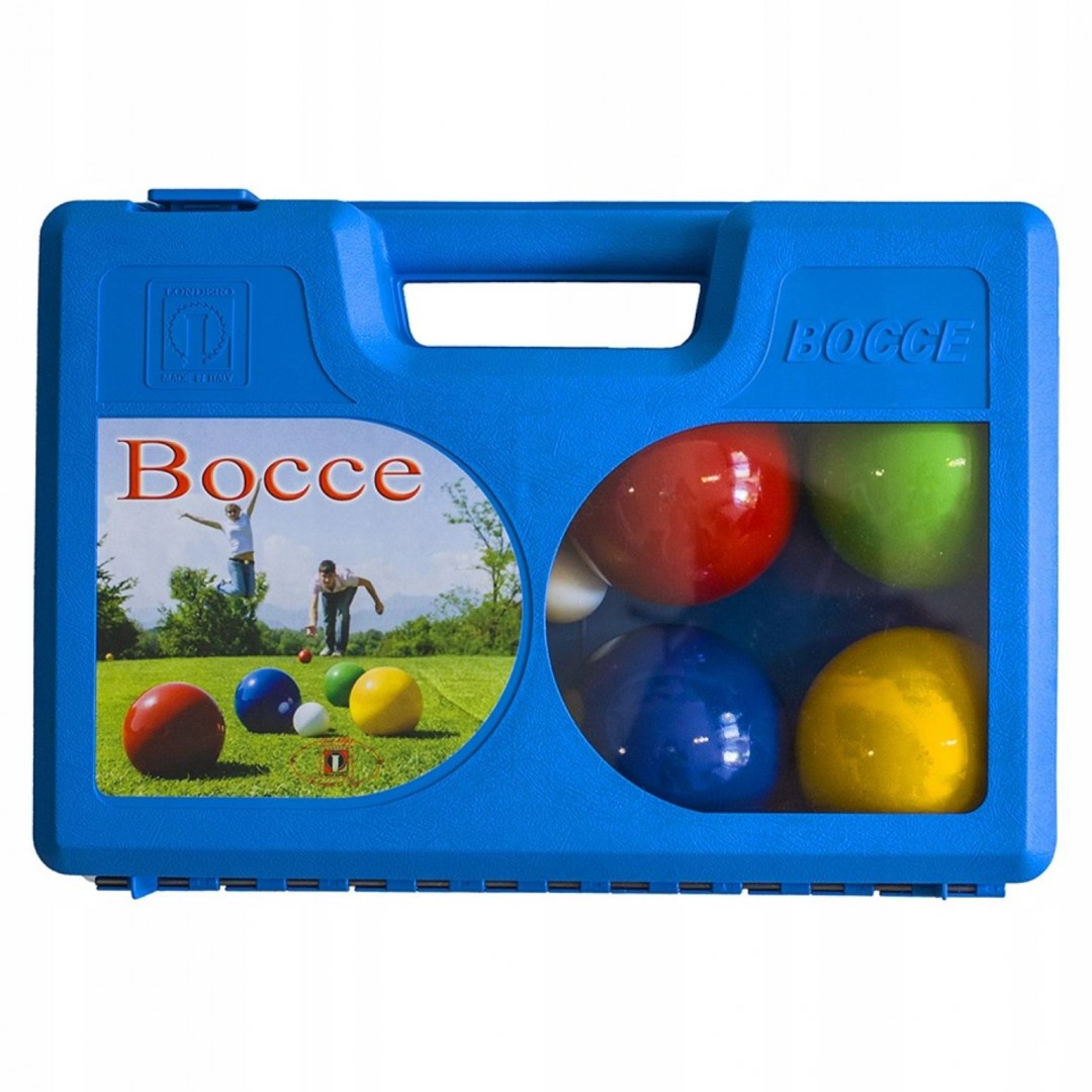 Drewniane Kule do Gry 8 szt. - Boule, Bule, Petanque LONDERO 100 mm w Walizce - obrazek 3