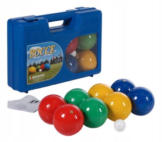 Drewniane Kule do Gry 8 szt. - Boule, Bule, Petanque LONDERO 100 mm w Walizce - obrazek 5
