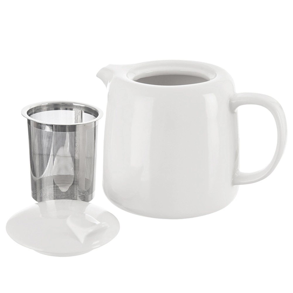 Dzbanek Porcelanowy 650ml Zaparzacz Sitko Stalowe MONA ORION - obrazek 4