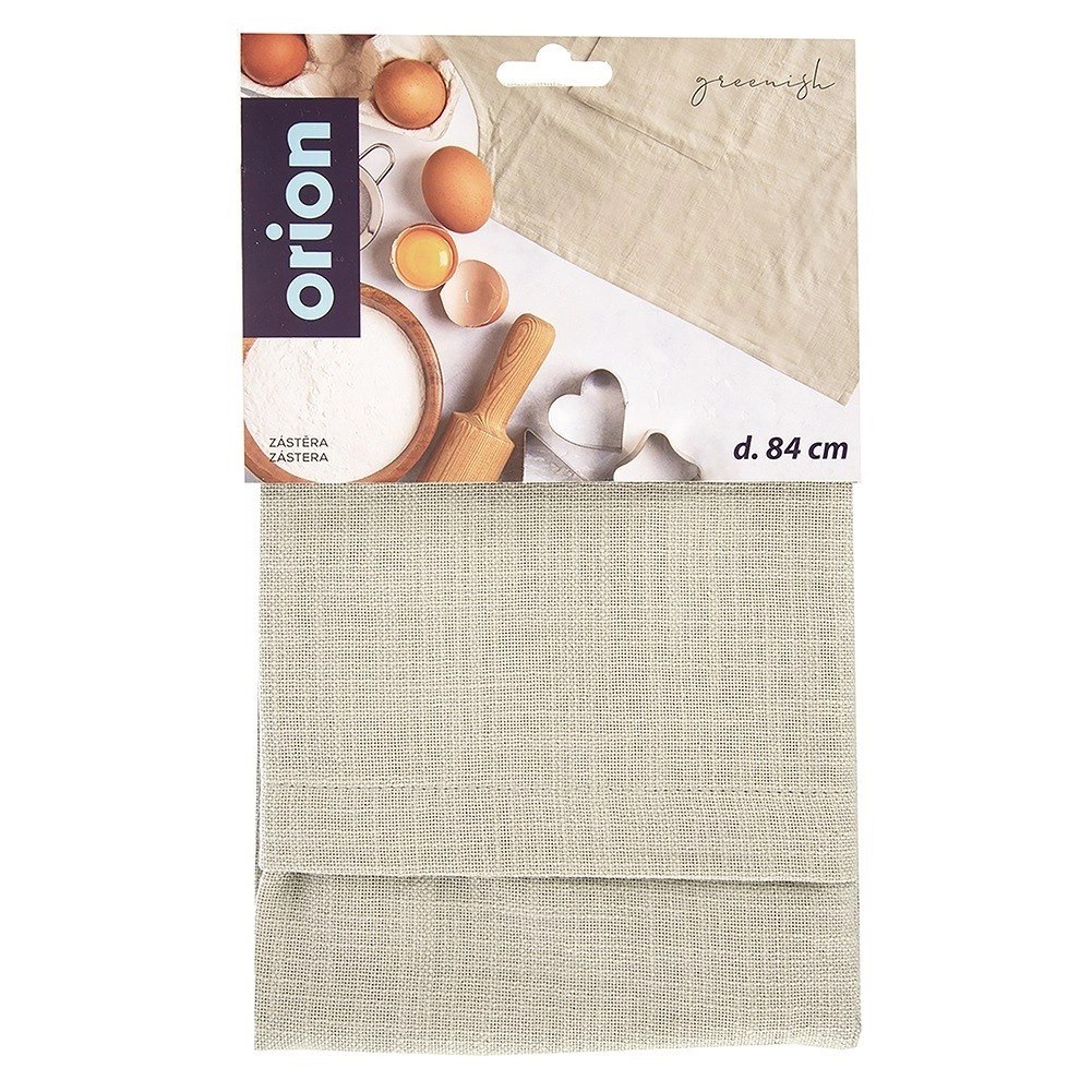 Fartuch Kuchenny Bawełniany ORION GREENISH Zielony z Kieszenią 70x84 cm - obrazek 4