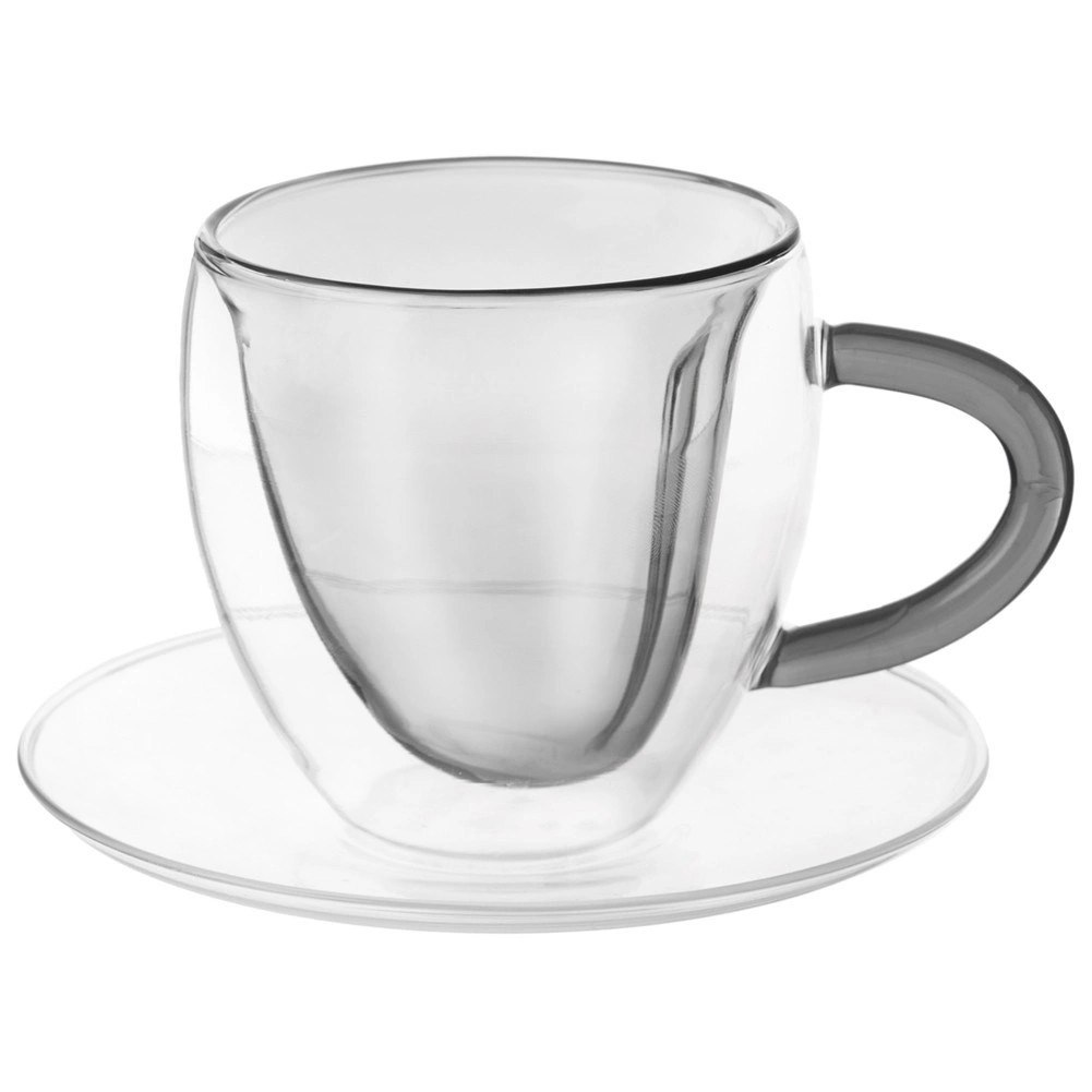 Filiżanki Termiczne ORION DOUBLE 160 ml Borokrzemowe z Uchwytem 2 szt. - obrazek 5