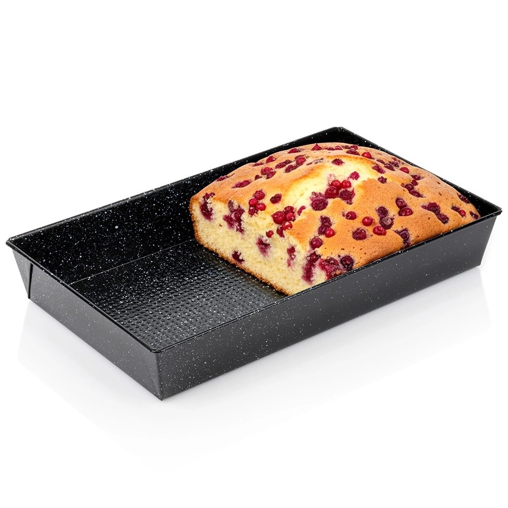 Forma do Pieczenia Ciast Mięs Zapiekanek Granitowa 39,5 x 24 x 6 cm VILDE