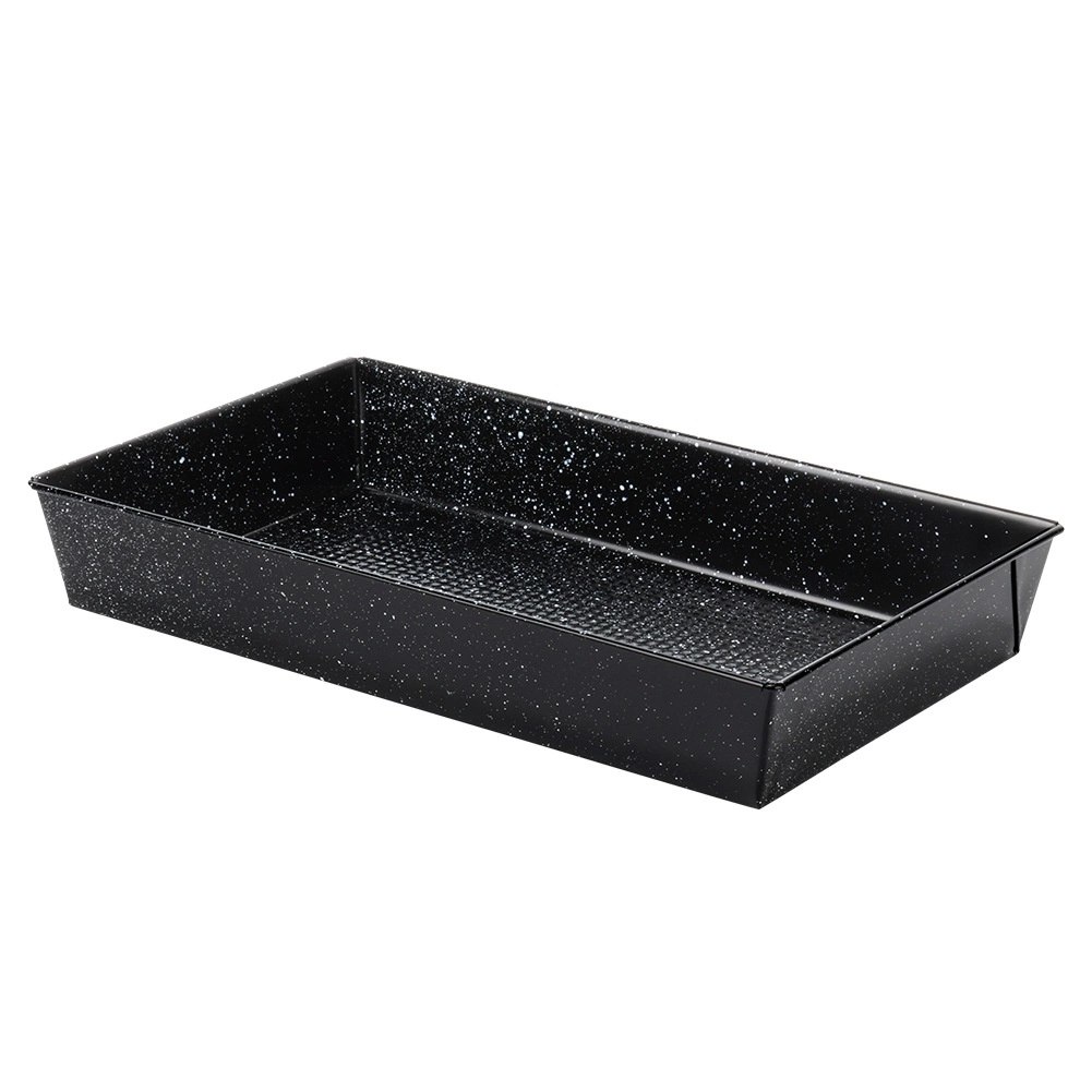 Forma do Pieczenia Ciast Mięs Zapiekanek Granitowa 39,5 x 24 x 6 cm VILDE - obrazek 3