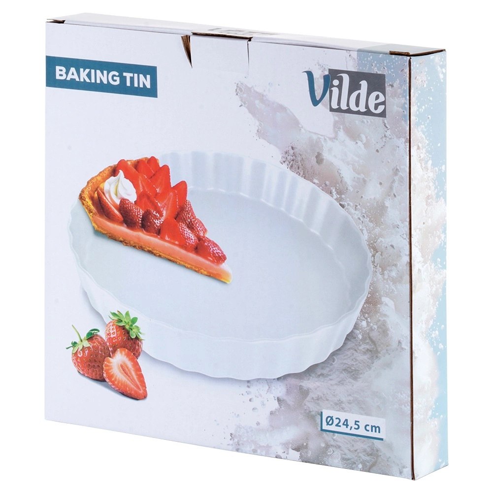 Forma do Pieczenia Tarty na Tartę Ceramiczna Tortownica ORION 24,5 cm - obrazek 8