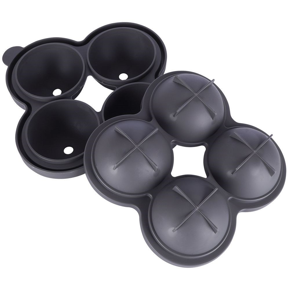 Forma do Kostek Lodu EXCELLENT Kule 8 cm Silikonowa na 4 szt. - obrazek 3