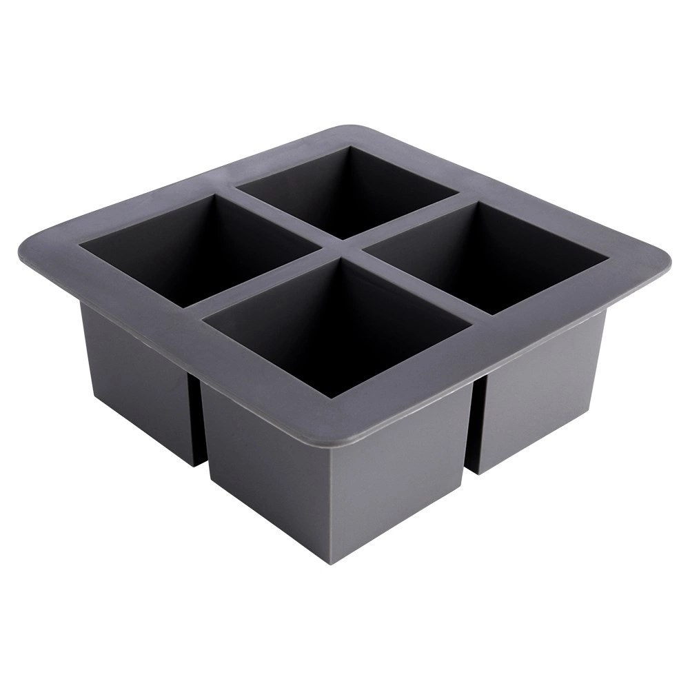 Forma do Kostek Lodu EXCELLENT XXL Kwadrat Silikonowa 15,5 cm 4 szt. - obrazek 3