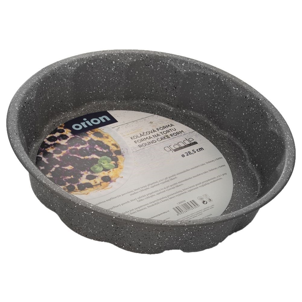 Forma do Tarty ORION GRANDE Granitowa 28,5 cm Wysoki Brzeg do Zmywarki - obrazek 5