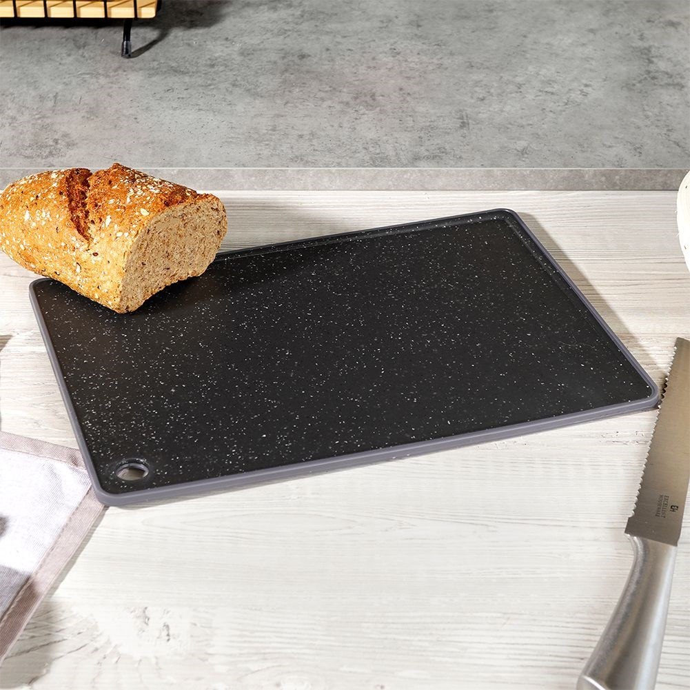 Granitowa Deska do Krojenia Antypoślizgowa Czarna EXCELLENT HOUSEWARE - obrazek 2