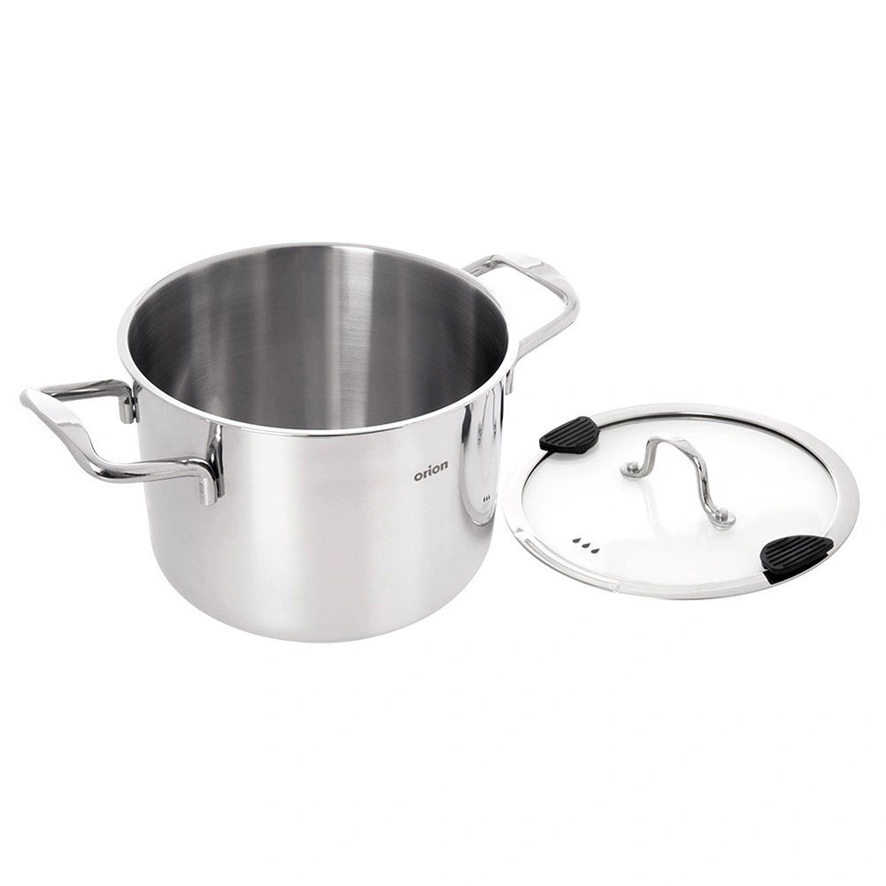 Garnek Stalowy 4,6 L Venice System Odcedzania Indukcja 20 cm ORION - obrazek 6