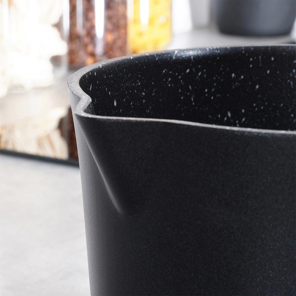 Garnek do Gotowania Mleka Indukcja z Uchwytem Wylewką Granitowy ORION 2,2 l - obrazek 7