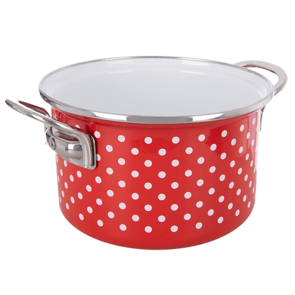 Garnek emaliowany TECKA 18 cm, 2 l - obrazek 3