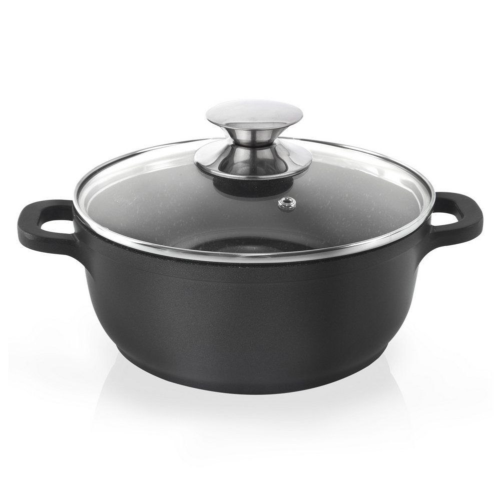 Garnek Granitowy ORION GRANDE 20 cm 2,3 L Indukcja Zmywarka Piekarnik