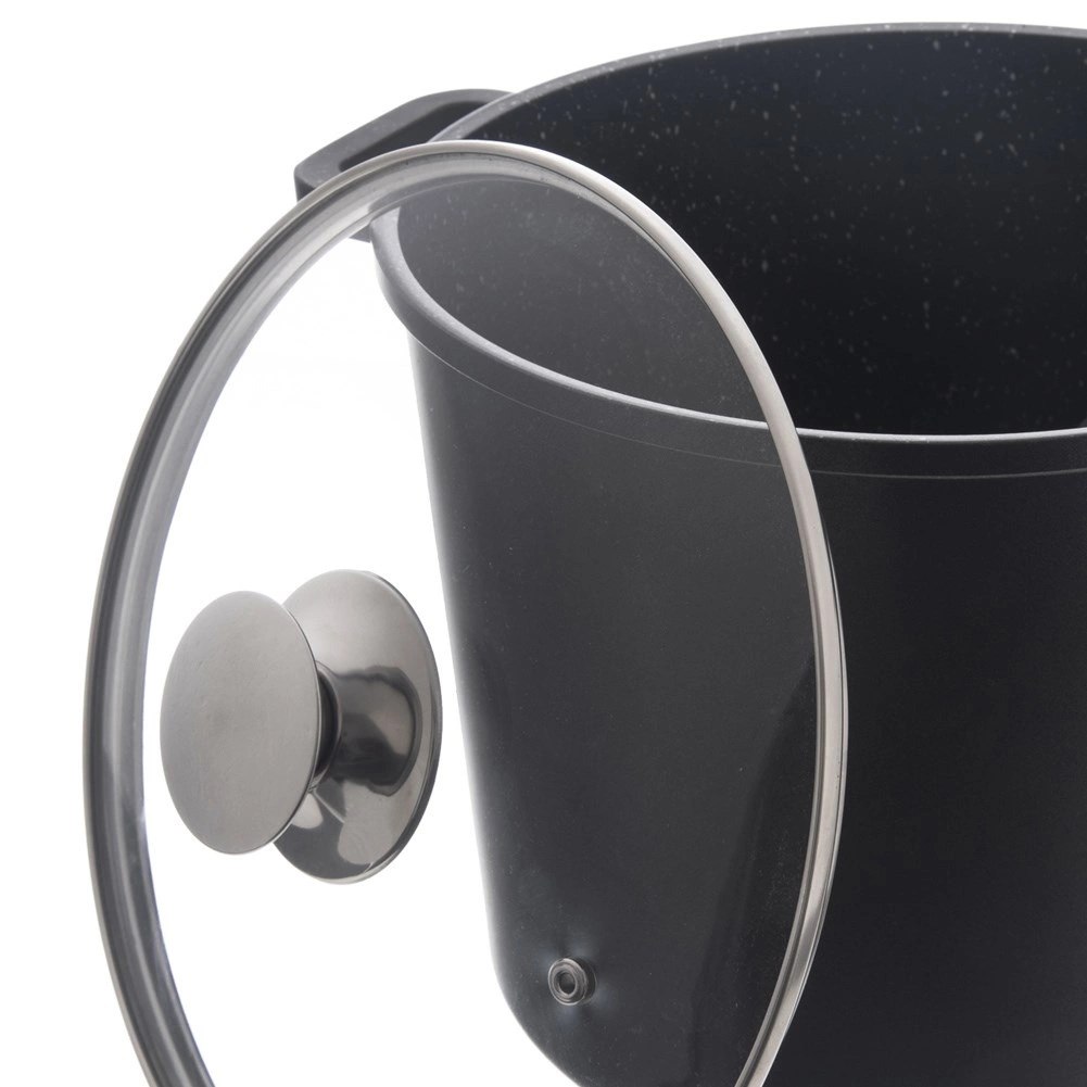 Garnek Granitowy ORION GRANDE Wysoki 25 cm 7,6 L Indukcja Piekarnik - obrazek 5