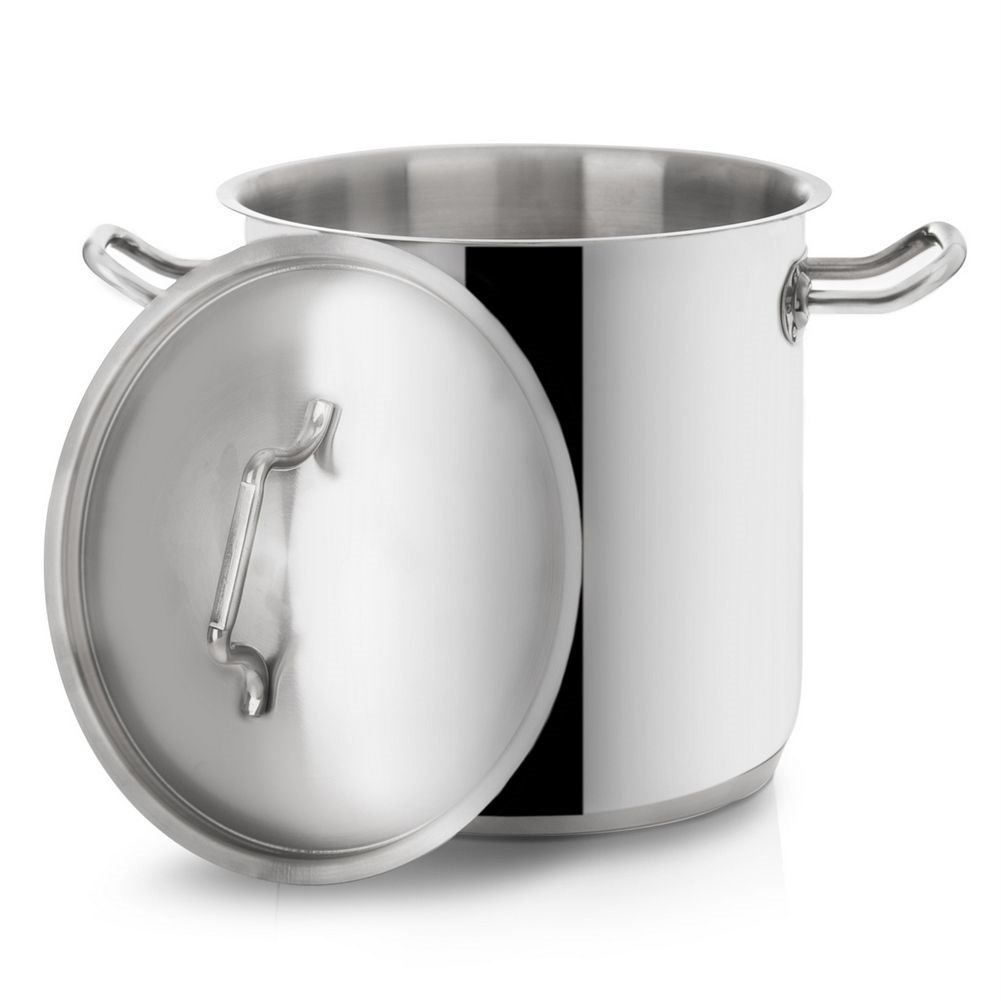 Garnek Stalowy 11 L ORION PRO Duży 24 cm Indukcja Zmywarka - obrazek 2