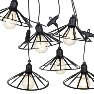Girlanda Ogrodowa Żarówki Lampki Świąteczne VILDE LED 5,5 m 6 szt.