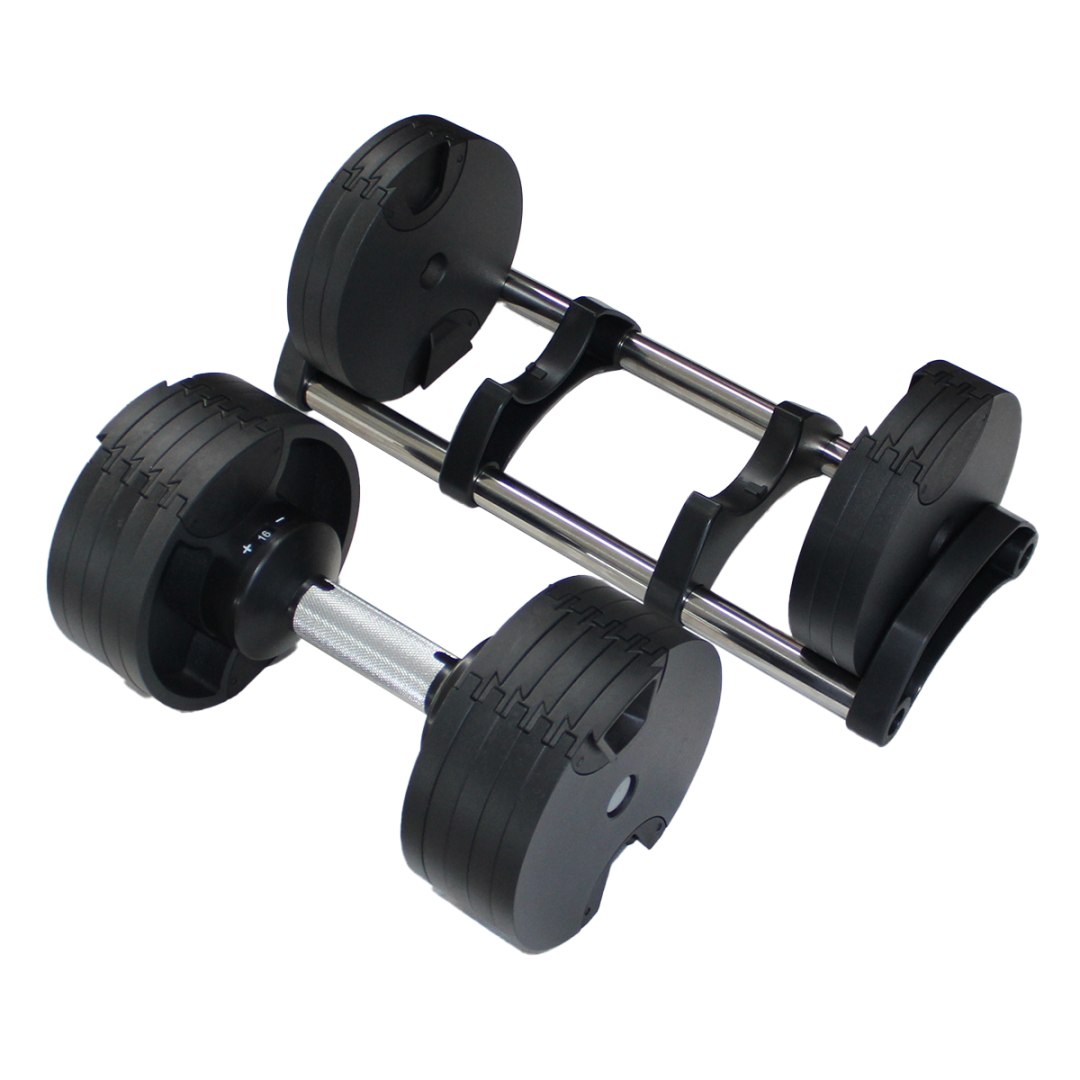 Hantel Regulowany MASTER Spin 2-28 kg Hantla Ciężarek Regulacja - obrazek 2