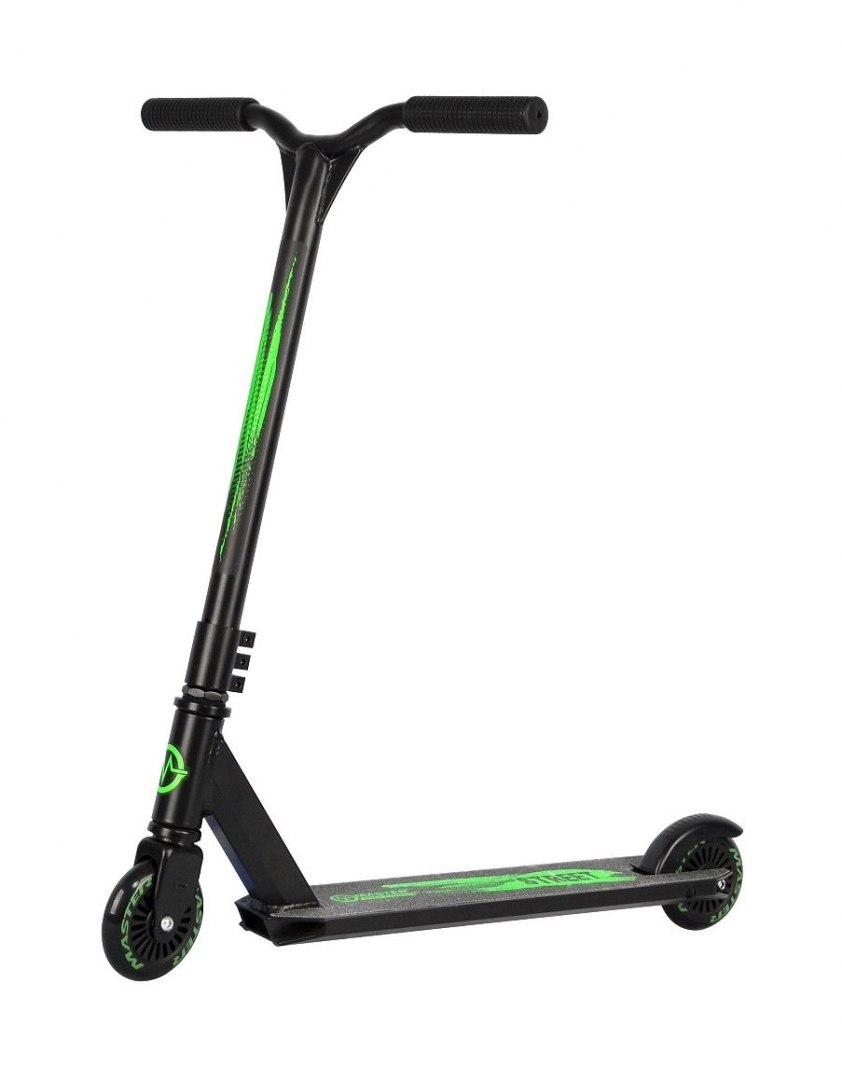 Hulajnoga MASTER Stunt Street Green - obrazek 2