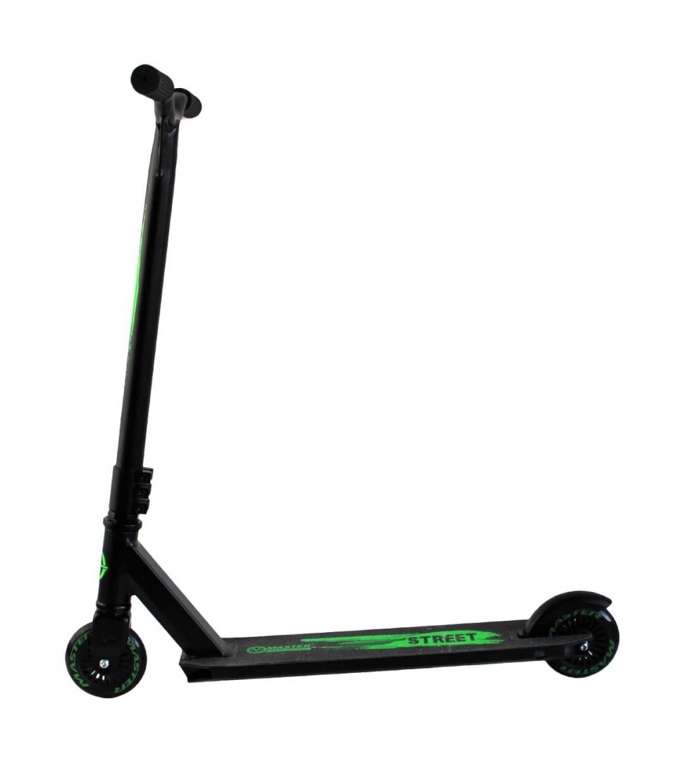 Hulajnoga MASTER Stunt Street Green - obrazek 3