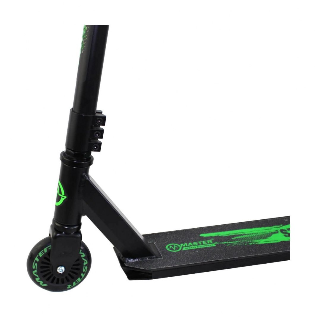 Hulajnoga MASTER Stunt Street Green - obrazek 4