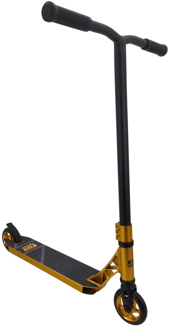 Hulajnoga Wyczynowa Sportowa Freestyle Dwukołowa Złota KUBISPORT 110 mm - obrazek 2