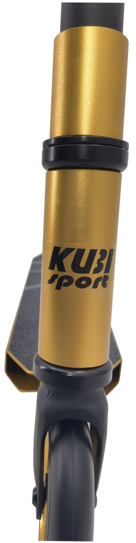 Hulajnoga Wyczynowa Sportowa Freestyle Dwukołowa Złota KUBISPORT 110 mm - obrazek 4