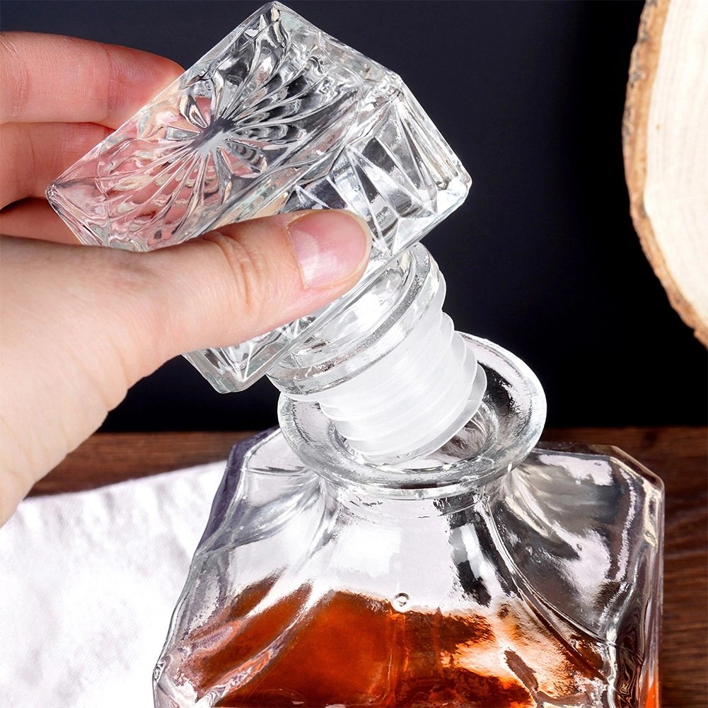 Karafka i Szklanki do Whisky Szklane VILDE 900 ml + 4x300 ml 5 el. - obrazek 4