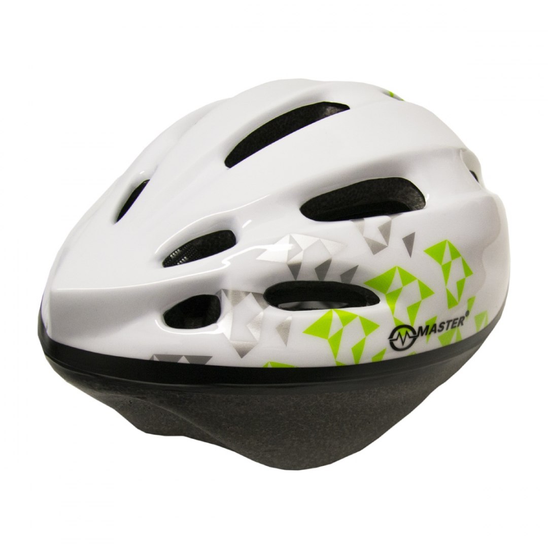Kask Rowerowy Master Flash S Biały - obrazek 3