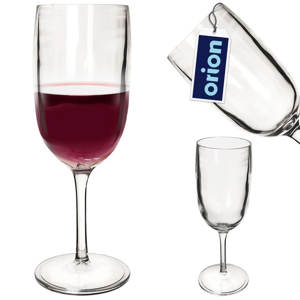 Kieliszek do Wina ORION Plastikowy 320 ml Nietłukący Turystyczny - obrazek 6